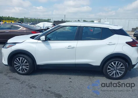 2022 Nissan Kicks Sv Xtronic Cvt z USA, uszkodzony, nr VIN 3N1CP5CV6NL479132